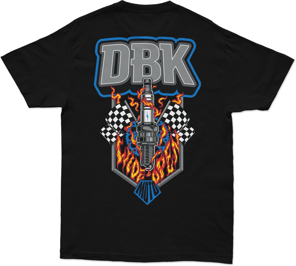 DBK WIDE OPEN TEE BLACK