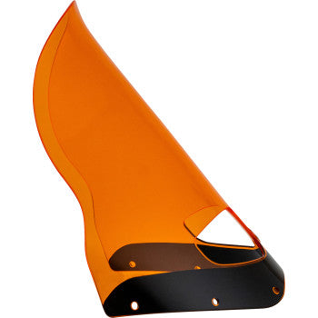 KLOCK WERKS KOLOR FLARE WINDSHIELD ROAD WARRIOR FAIRING - ORANGE 15"