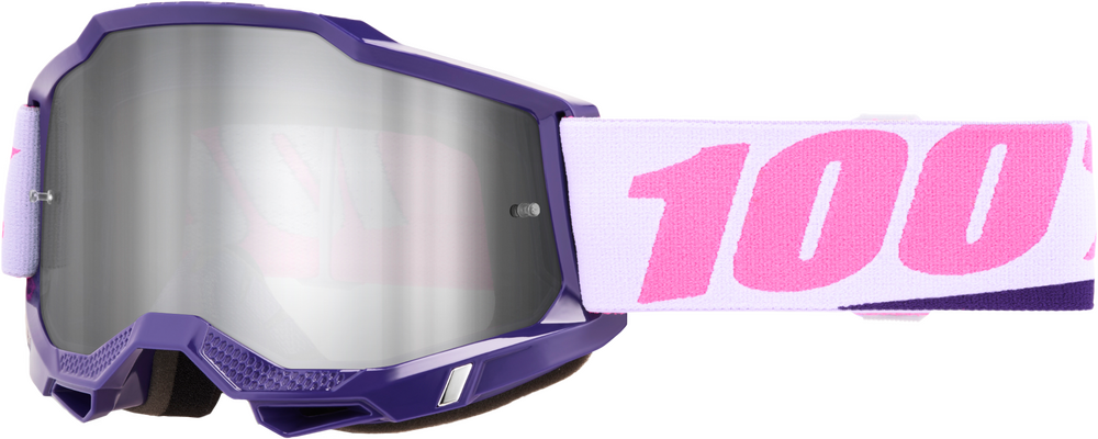 100-PERCENT ACCURI 2 GOGGLE YUMIKO MIRROR SILVER LENS