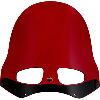 KLOCK WERKS KOLOR FLARE WINDSHIELD ROAD WARRIOR FAIRING - RED 15"