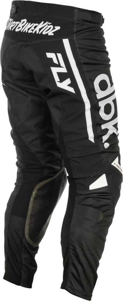 FLY RACING KINETIC DBK PANTS BLACK/WHITE