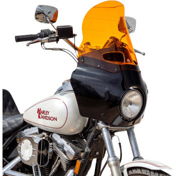 KLOCK WERKS KOLOR FLARE WINDSHIELD ROAD WARRIOR FAIRING - ORANGE 15"