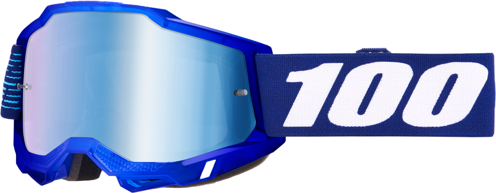 100-PERCENT ACCURI 2 GOGGLE 2028 MIRROR BLUE LENS
