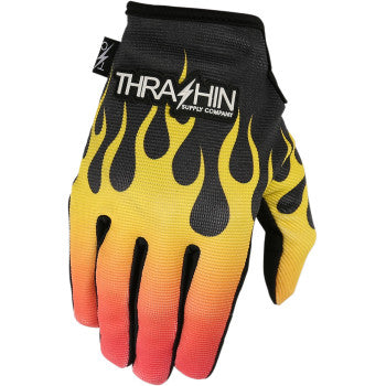 THRASHIN SUPPLY STEALTH FLAME GLOVES