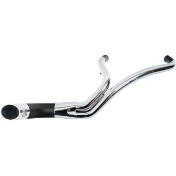 TRASK- 2- INTO -1 UP YOURS EXHAUST SYSTEM - CHROME - TWIN CAM