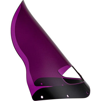 KLOCK WERKS KOLOR FLARE WINDSHIELD ROAD WARRIOR FAIRING - PURPLE 15"