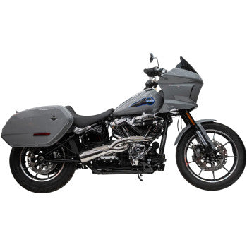 TRASK - 2- INTO -1 BIG SEXY EXHAUST SYSTEM - POLISHED STAINLESS M8