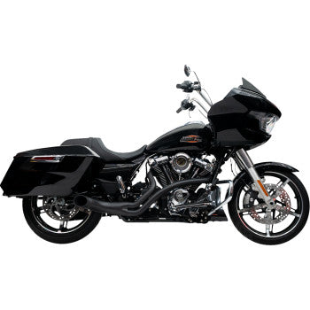 TRASK - 2-INTO-1 UP YOURS EXHAUST SYSTEM - BLK M8