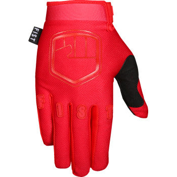 FIST STRAPPED STOCKER GLOVES RED