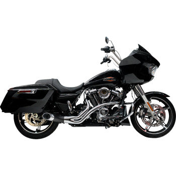 TRASK - 2-INTO-1 UP YOURS EXHAUST SYSTEM - CHROME M8