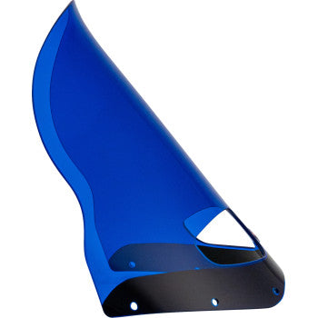 KLOCK WERKS KOLOR FLARE WINDSHIELD ROAD WARRIOR FAIRING - BLUE 15"