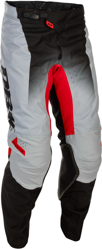 FLY RACING KINETIC DBK PANTS GREY/BLACK/RED