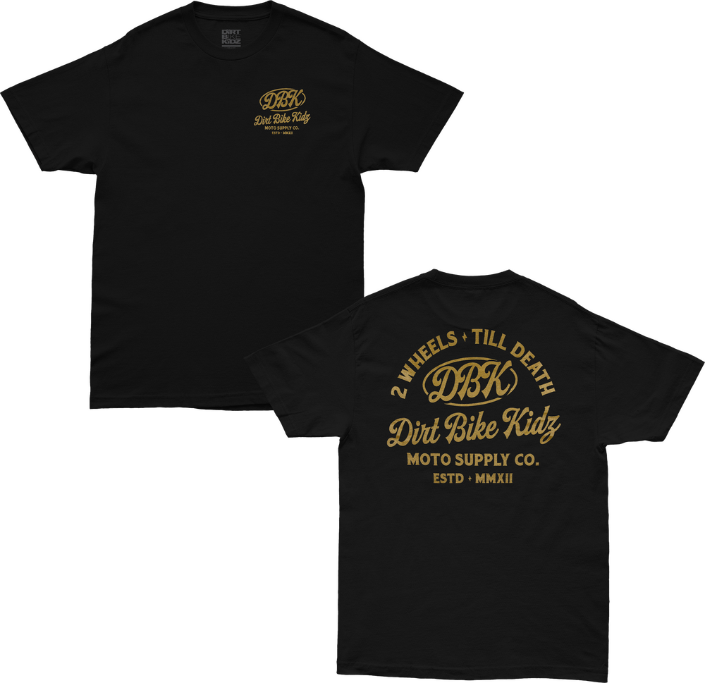 DBK GOLD NUGGET TEE BLACK