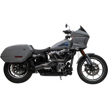 TRASK - 2- INTO -1 BIG SEXY EXHAUST SYSTEM - BLACK STAINLESS M8
