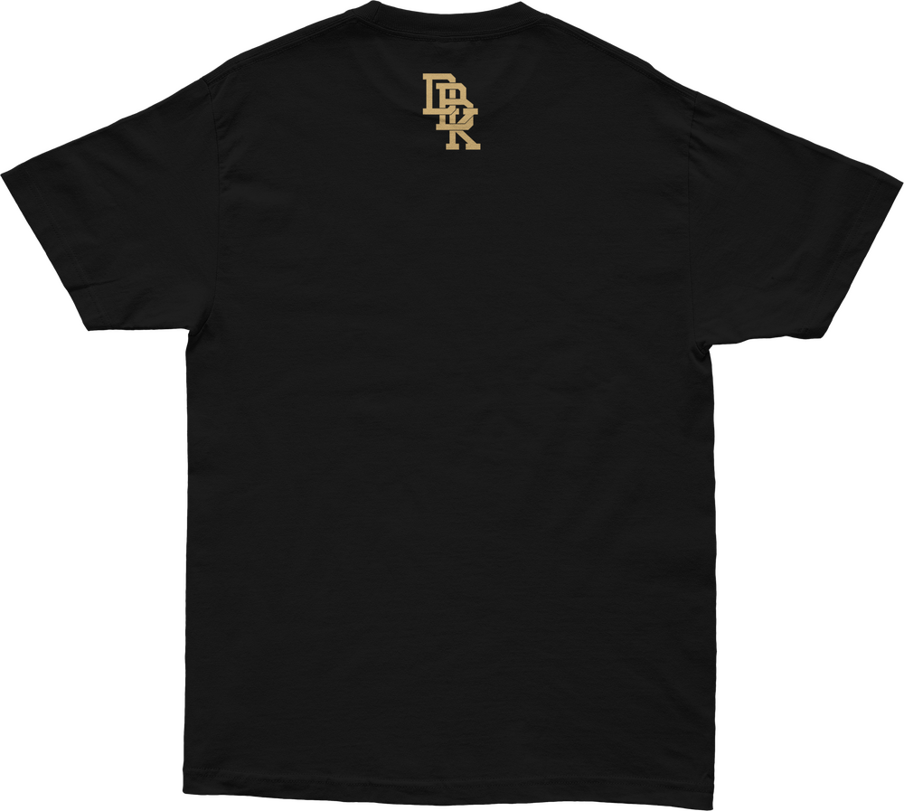 DBK GOLD STANDARD TEE BLACK