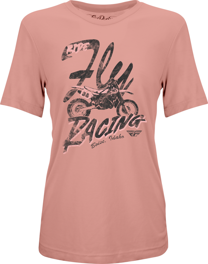 FLY RACING FLY WOMEN'S VINTAGE TEE PINK