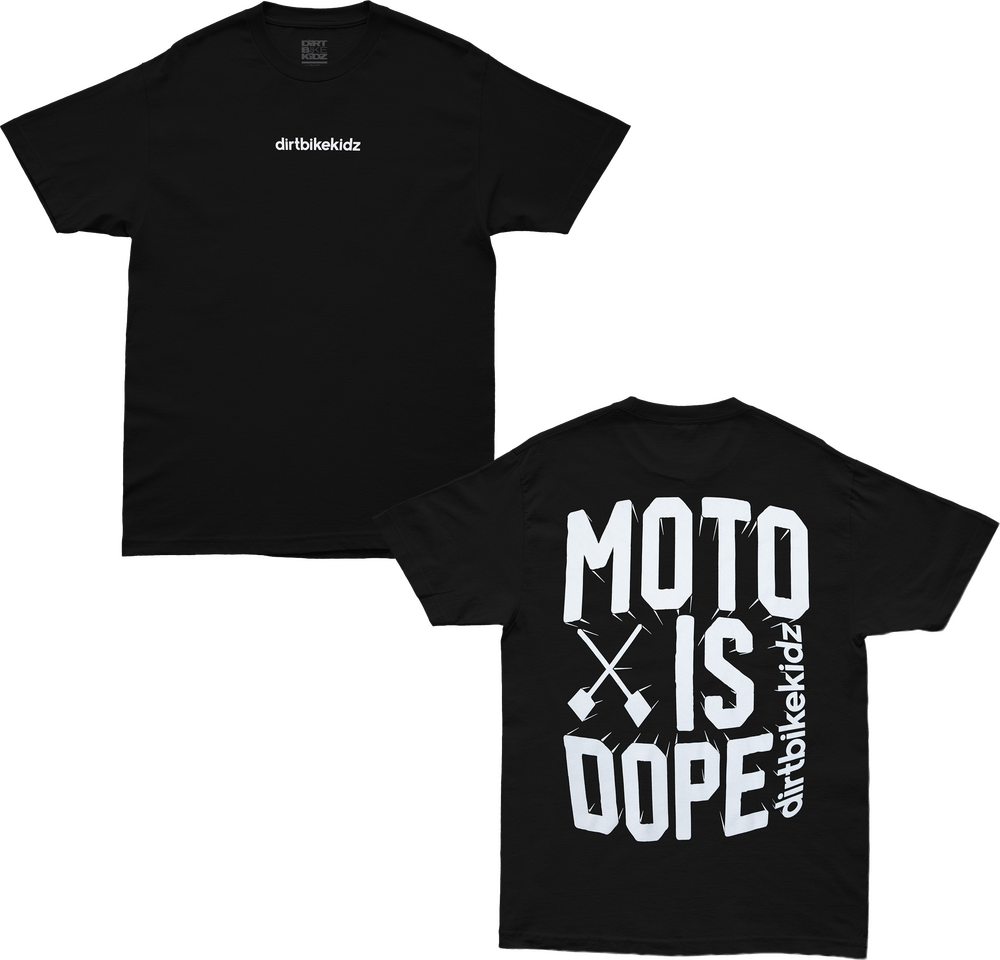 DBK MOTO IS DOPE TEE BLACK