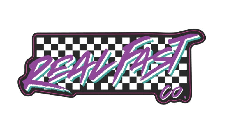 FLASHBACK PURP STICKER – REAL FAST CO.